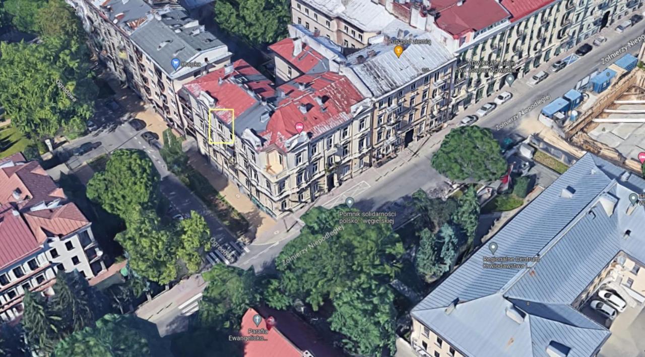 Lublinbnb - Exclusive Family Apartment ------ In The Heart Of Lublin -------------------------------- Bedroom & Living Room & Kitchen Bagian luar foto
